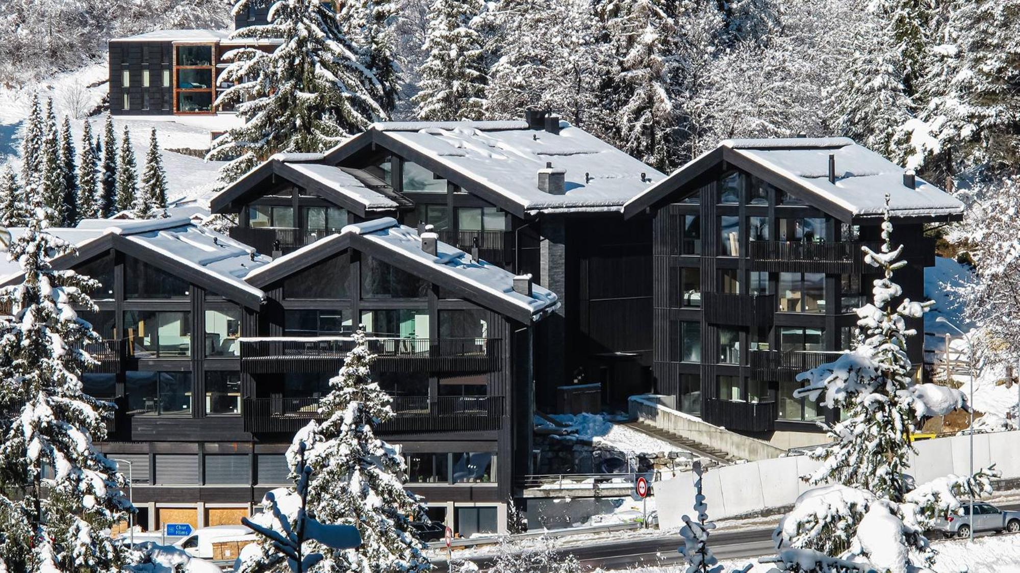 Black Summit Boutique Resort Laax Kültér fotó